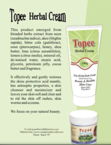 Topee Herbal Cream