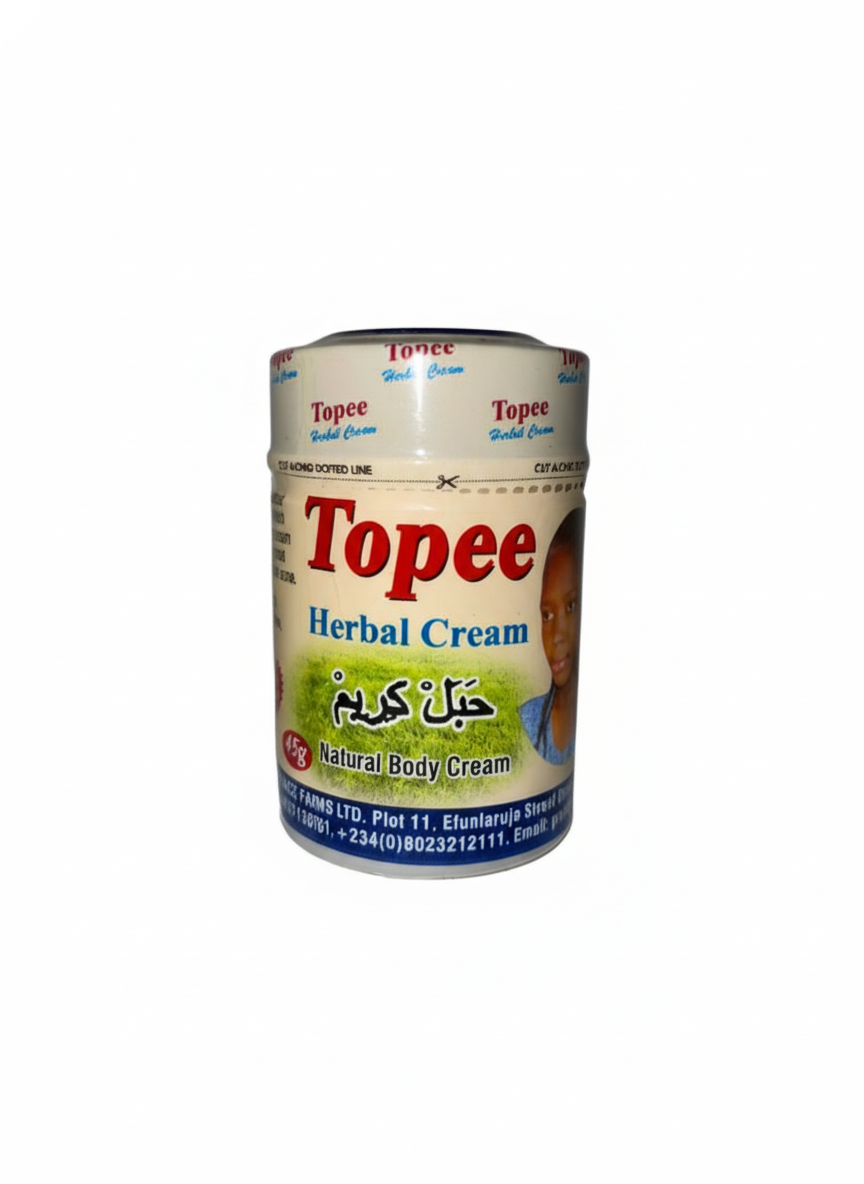 Topee Herbal Cream - ( 72 Units Per Carton )